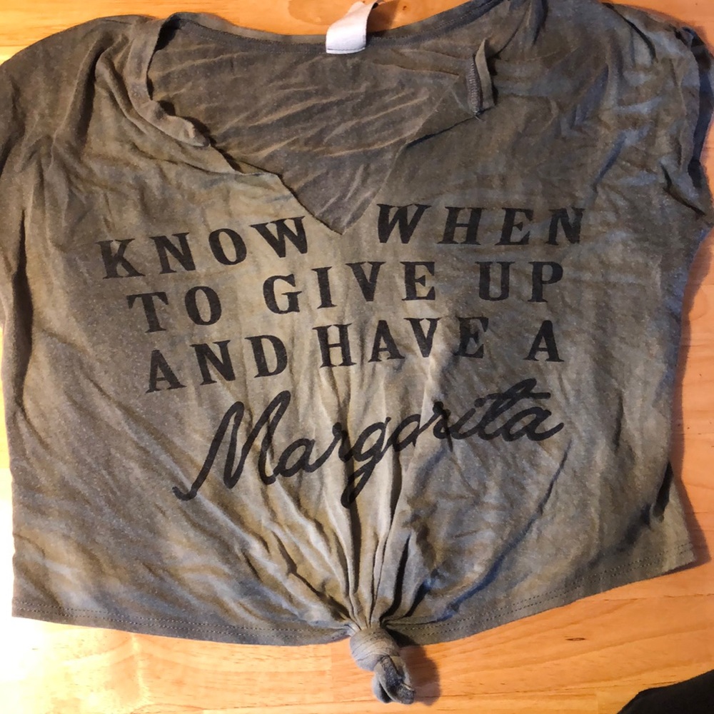 Windsor Small Army Green Crop Top